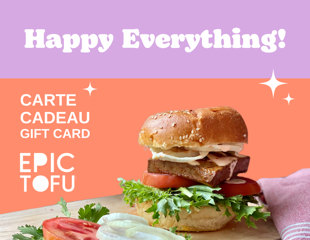 Epic Tofu E-Gift Card